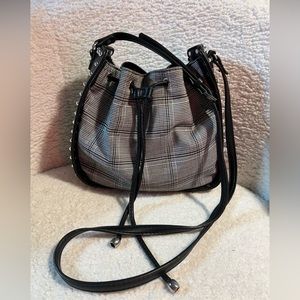 Aldo Neverland Black Multicolor Crossbody bag with studs